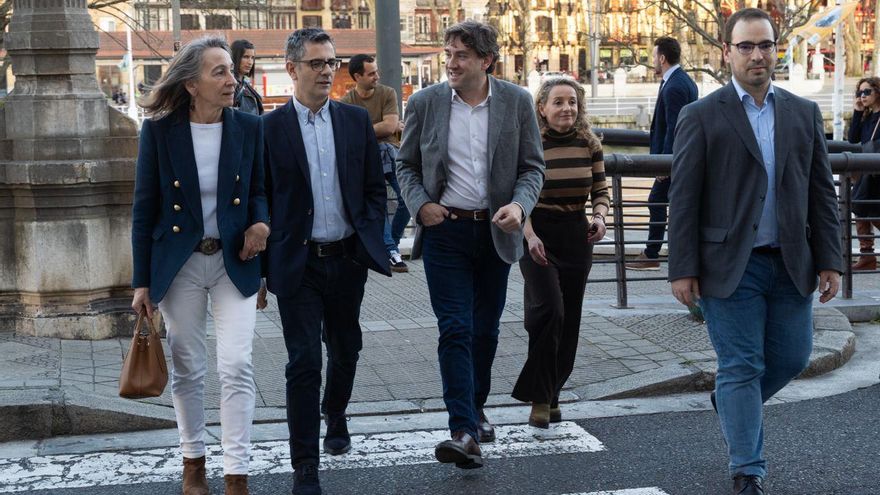 El PSE-EE de Andueza prepara al menos dos visitas de Sánchez y otras tantas de Zapatero en la campaña vasca