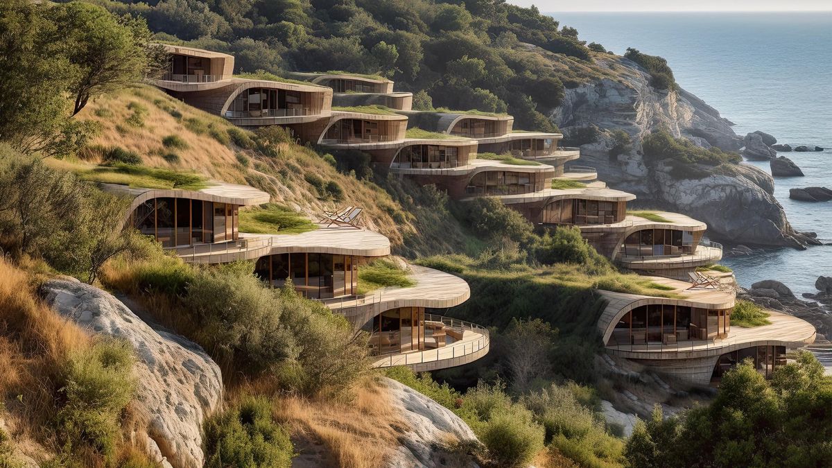 Imagen publicada por Kushner sobre su proyecto turístico en Albania.