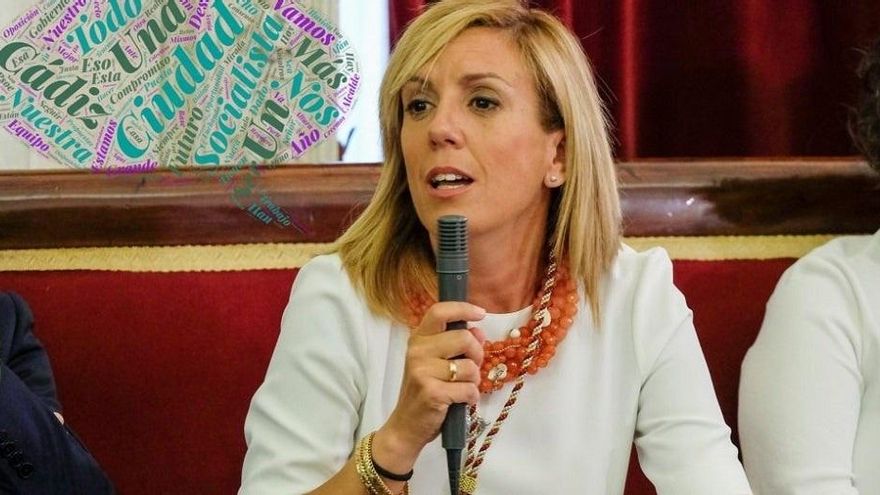 Archivo - Mara Rodríguez, portavoz del PSOE en el Ayuntamiento de Cádiz
