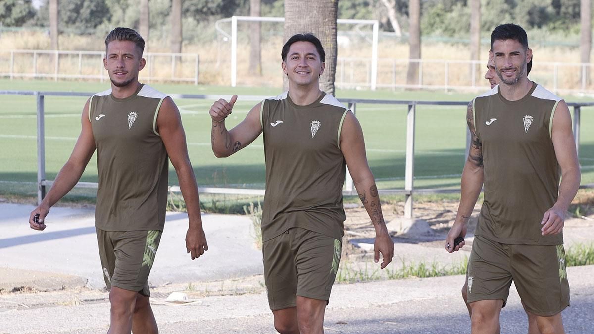 Primer entrenamiento de pretemporada del Córdoba CF, en imágenes