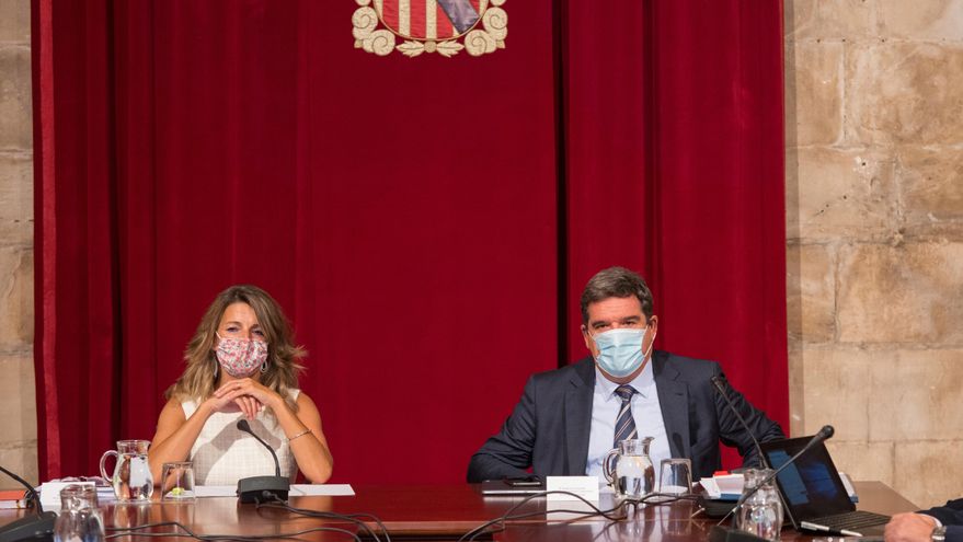 El Gobierno mejora las ayudas a las empresas afectadas por los rebrotes en su oferta para la prórroga de los ERTE