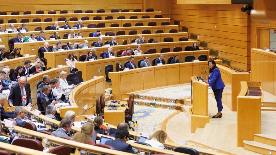 Archivo - Sesión plenaria en el Senado.