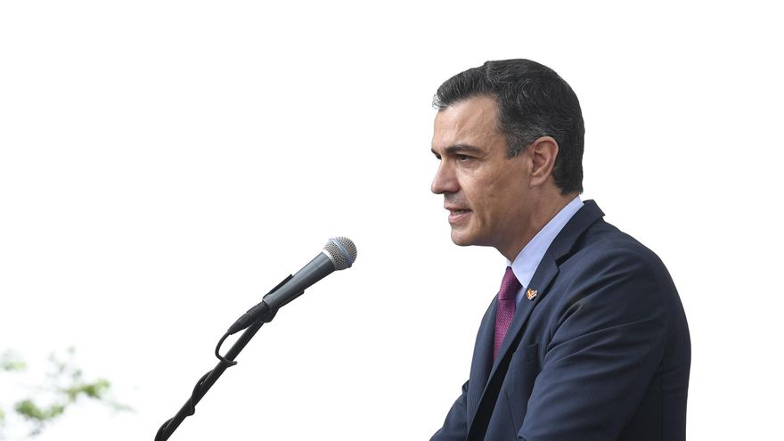 El presidente del Gobierno, Pedro Sánchez