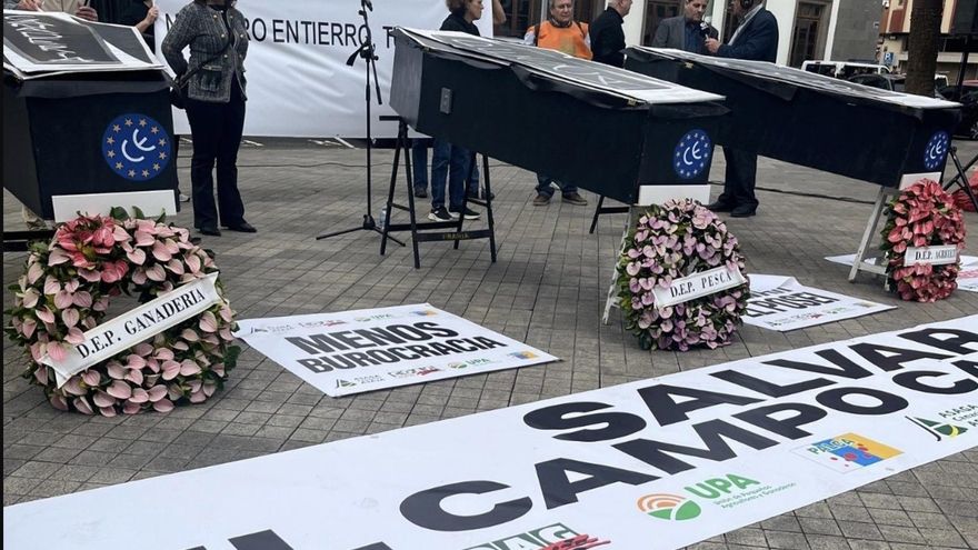 El campo canario pide respetar el POSEI y advierte de que, si no, "serán otros los que decidan qué se come"