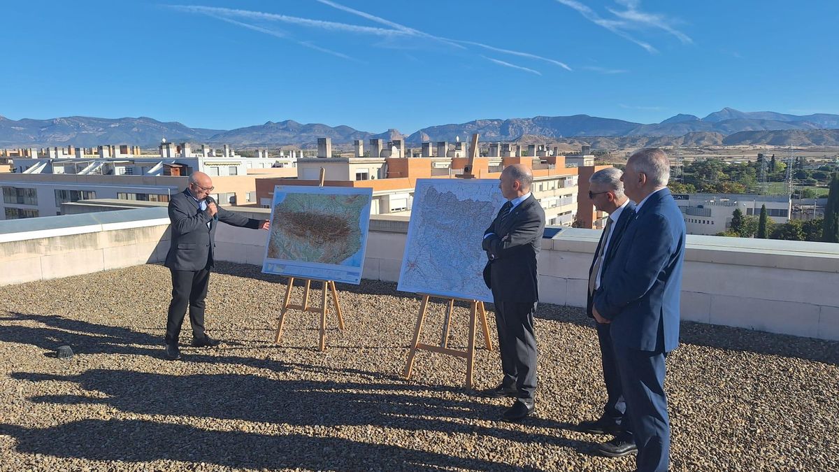 Presentación del mapa de la provincia de Huesca