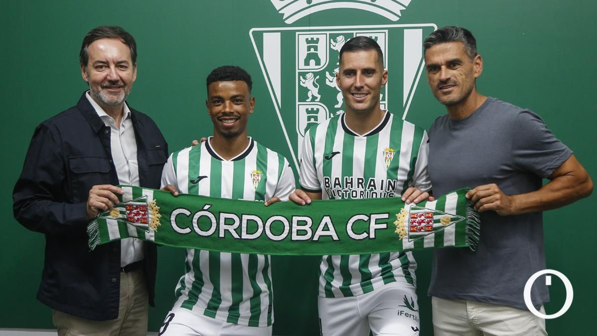 Presentación de Sergi Guardiola y Dalisson como jugadores del Córdoba CF