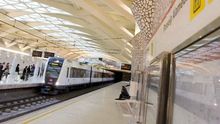 Un convoy de Metrovalencia.