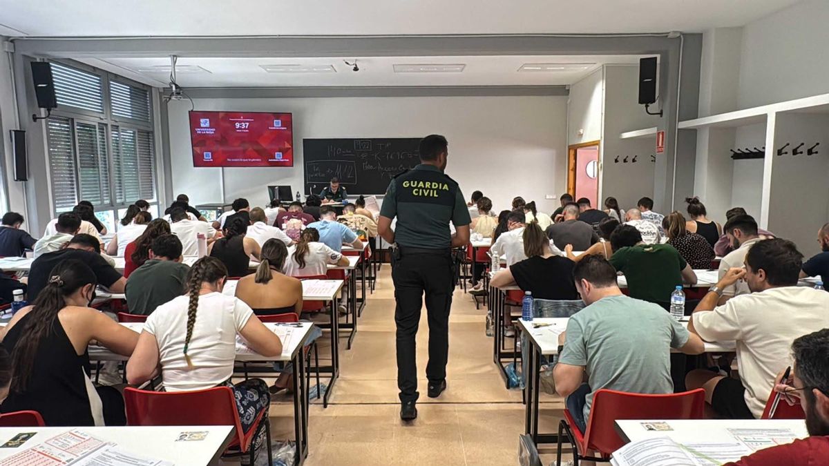 Pruebas de acceso a la Guardia Civil en Logroño: 170 aspirantes no se han presentado y uno ha sido expulsado