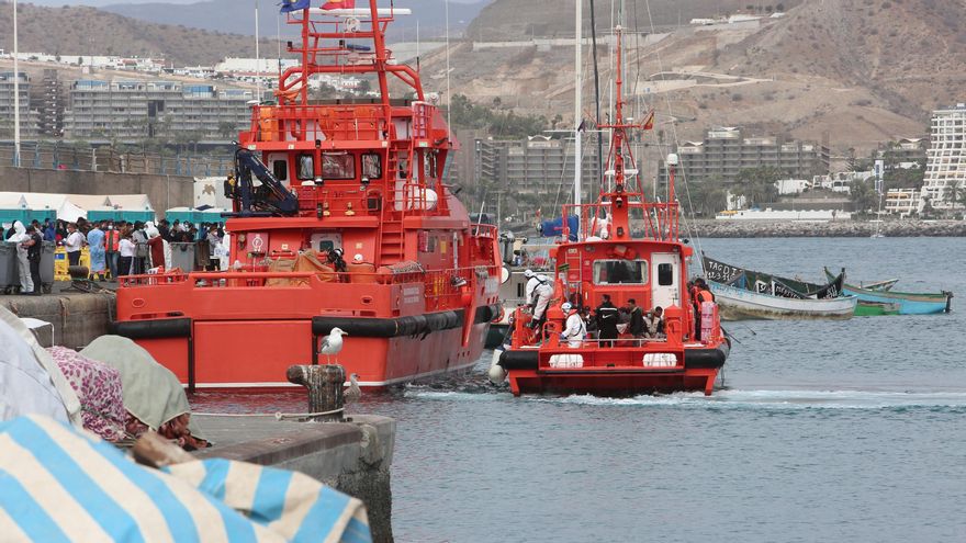 Más de 500 personas migrantes rescatadas este miércoles en Canarias