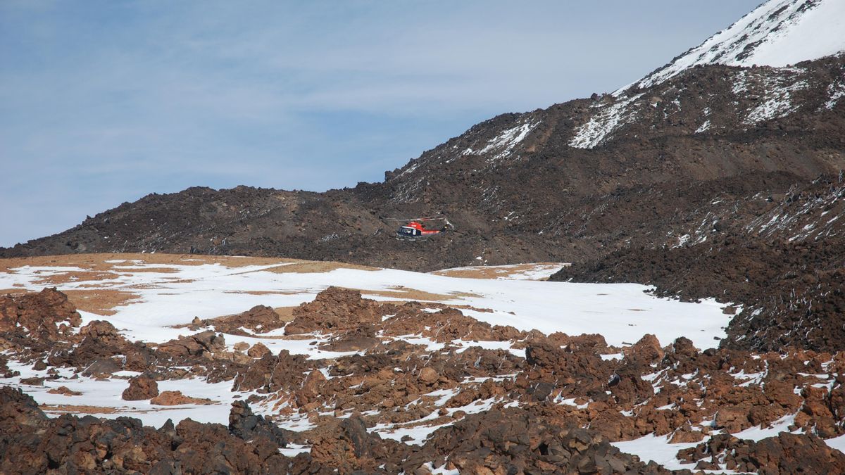 FOTOGALERÍA | Rescate en el Teide