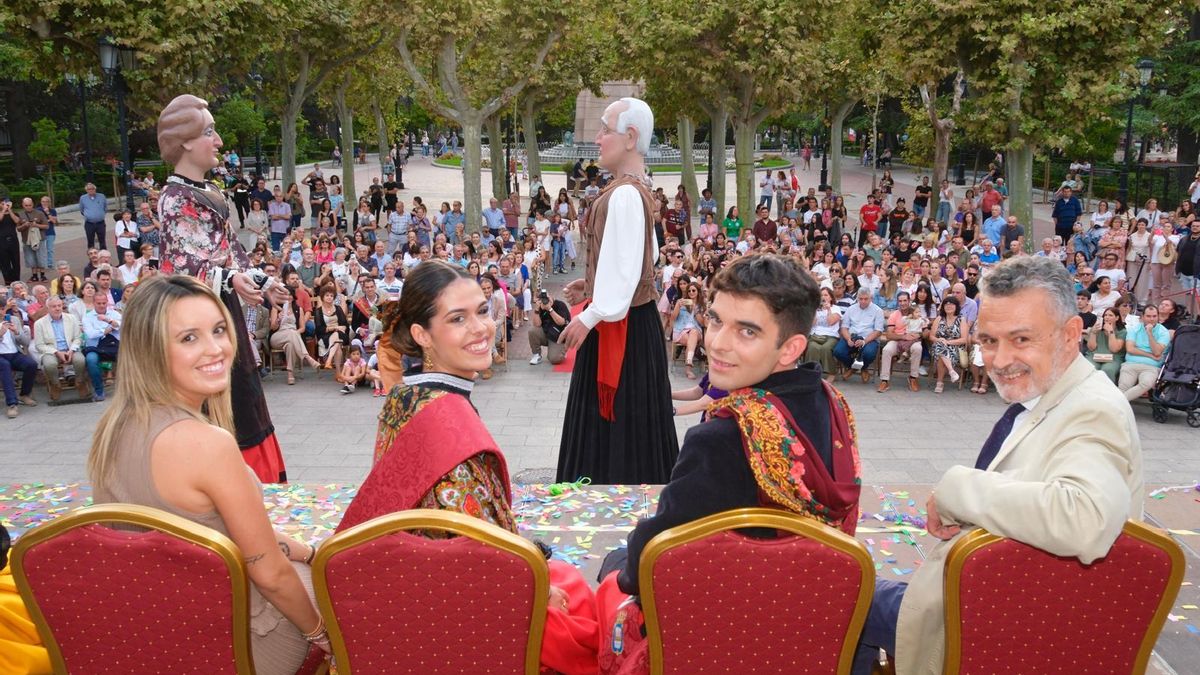 Proclamación de los vendimiadores en la Concha del Espolón