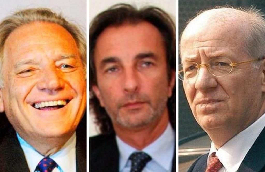 Roggio, Calcaterra y Rocca. Los dos primeros van a juicio. Pidieron resolver su situación con un pago económico. El tercero fue sobreseido en instrucción.