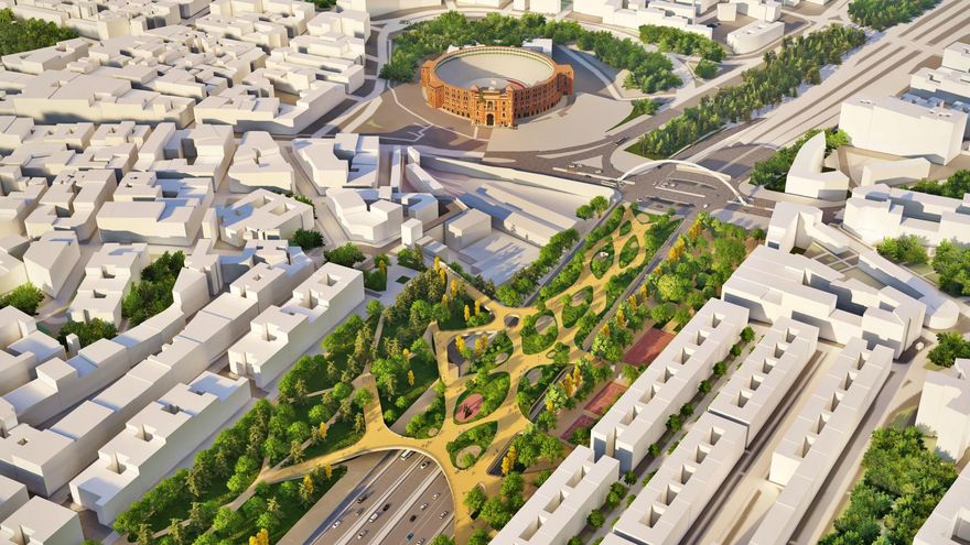 Almeida promete un tercer soterramiento si es reelegido: 300 metros sobre la M-30 al sur del Puente de Ventas