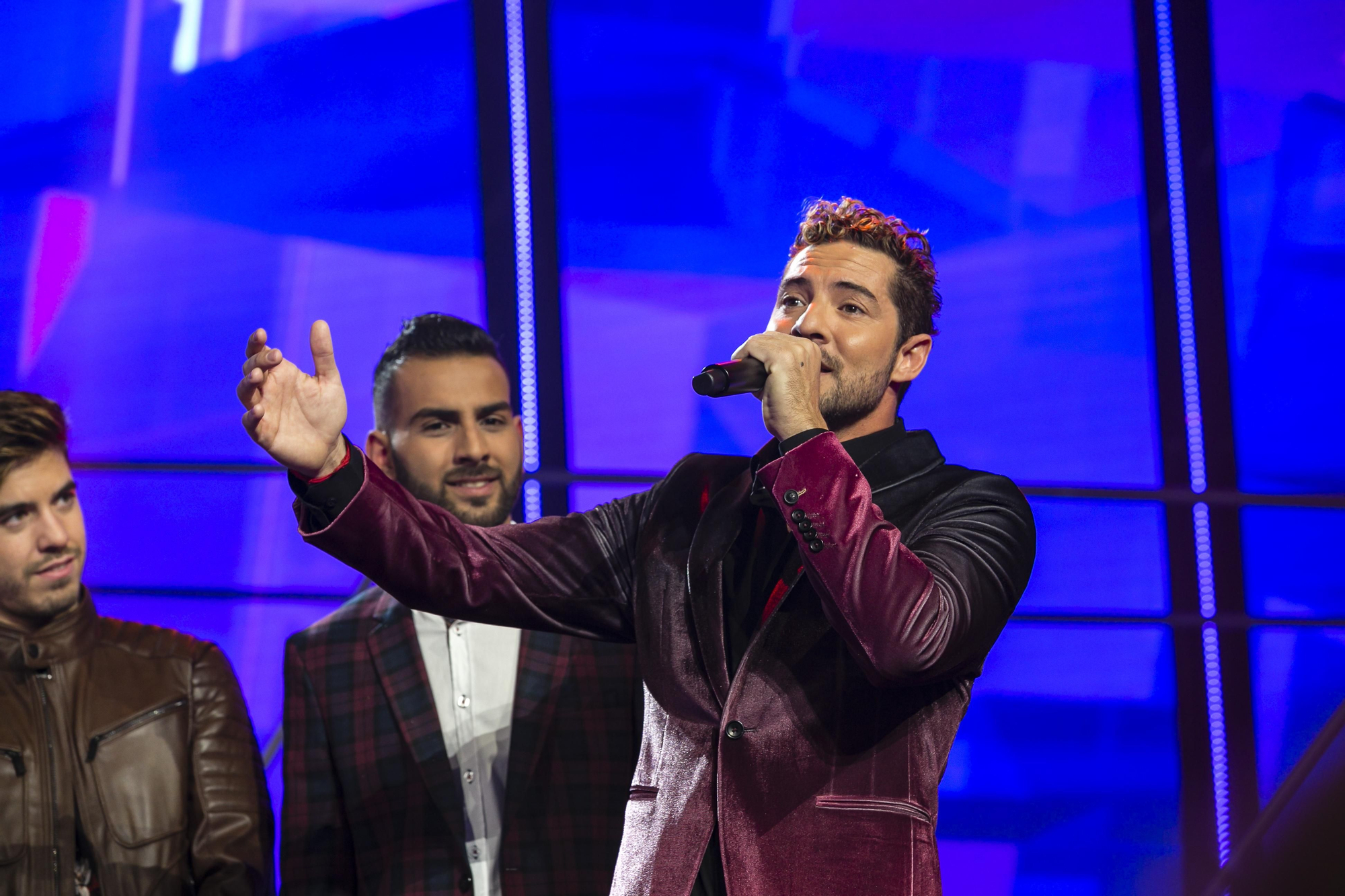 David Bisbal se arrancó a capela por los problemas de sonido