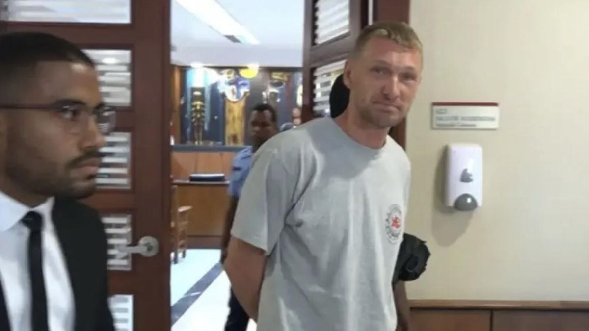 Sergei Berezin, uno de los presuntos cabecillas de Juicy Fields, en una imagen tomada tras su detención en Republica Dominicana.