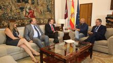 Reunión Podemos-PSOE el pasado 13 de julio