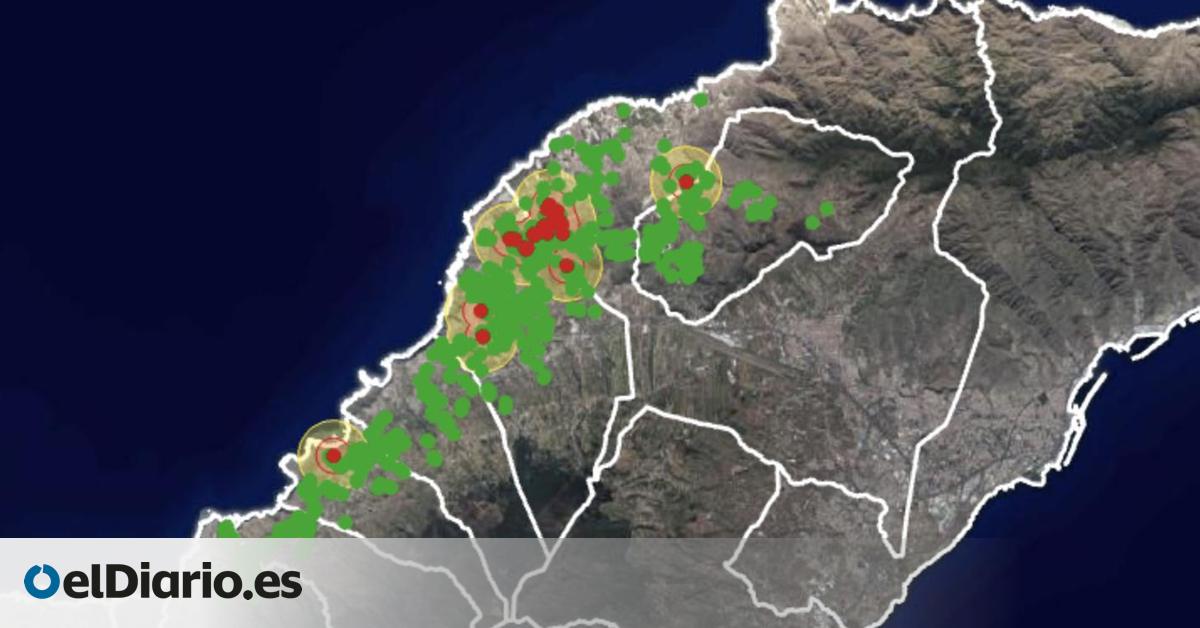 Canarias publica un mapa con la evolución en tiempo real de las prospecciones para el control de filoxera en la vid