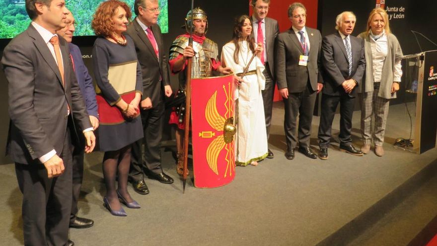 Representantes de la provincia de León en Fitur.