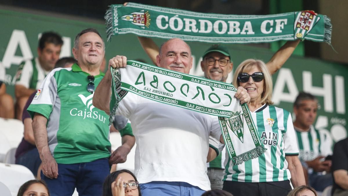 Grada Blanquiverde del Córdoba CF - UD Almería