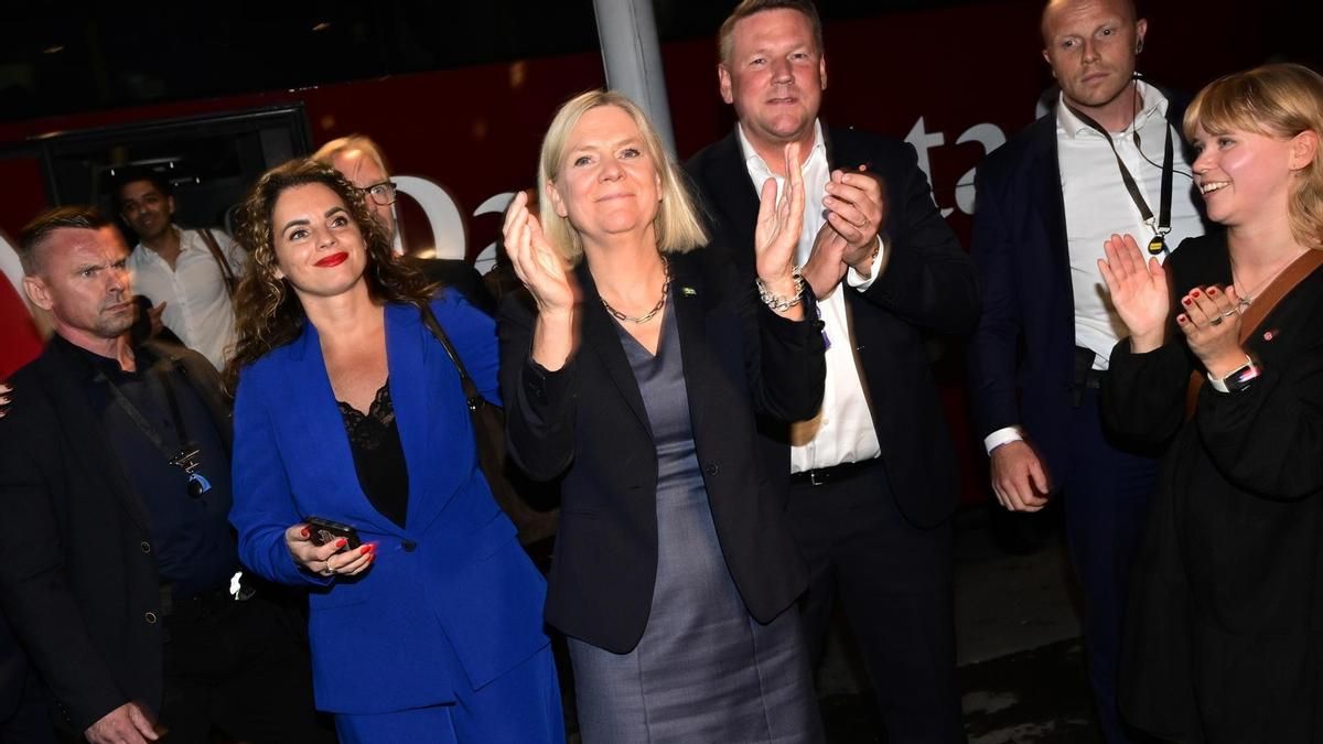 Los socialdemócratas ganan las elecciones en Suecia y el bloque de izquierda consigue una mayoría ajustadísima