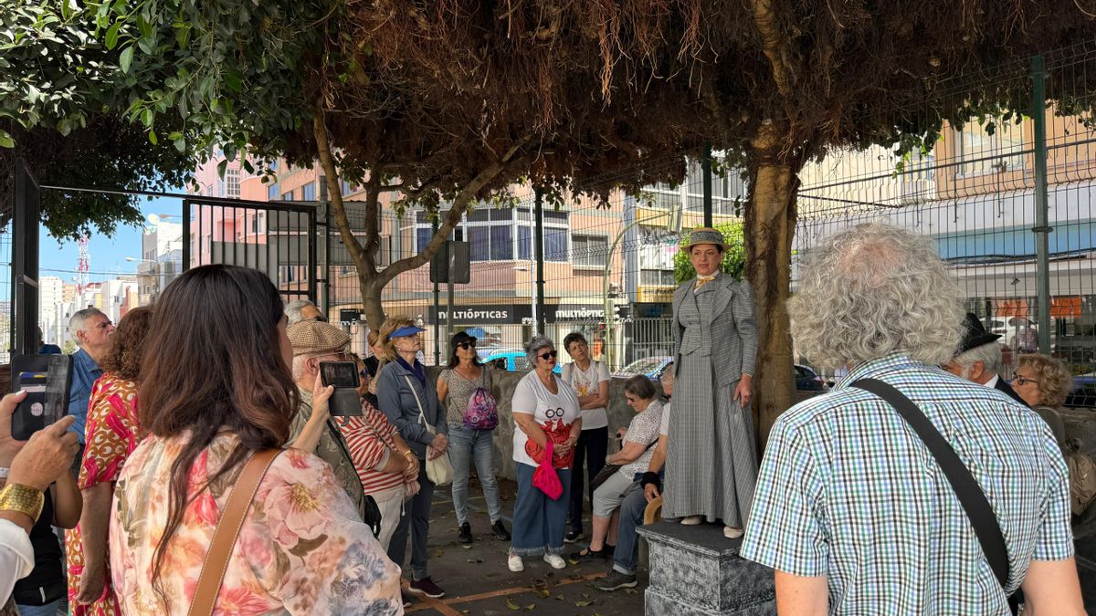 Ruta teatralizada por Las Palmas de Gran Canaria por el aniversario de Galdós.