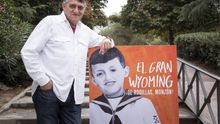El Gran Wyoming durante la presentación de su libro.