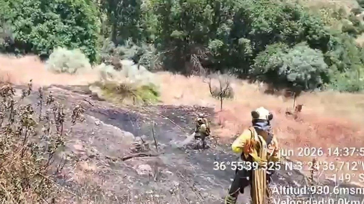 Muere un hombre de 89 años en su finca arrasada por un incendio en la Alpujarra granadina