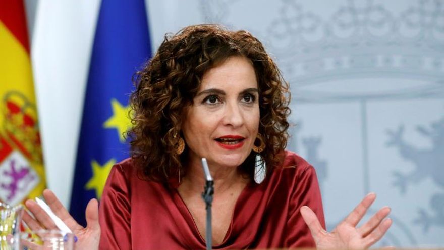 La ministra portavoz del Gobierno, María Jesús Montero.