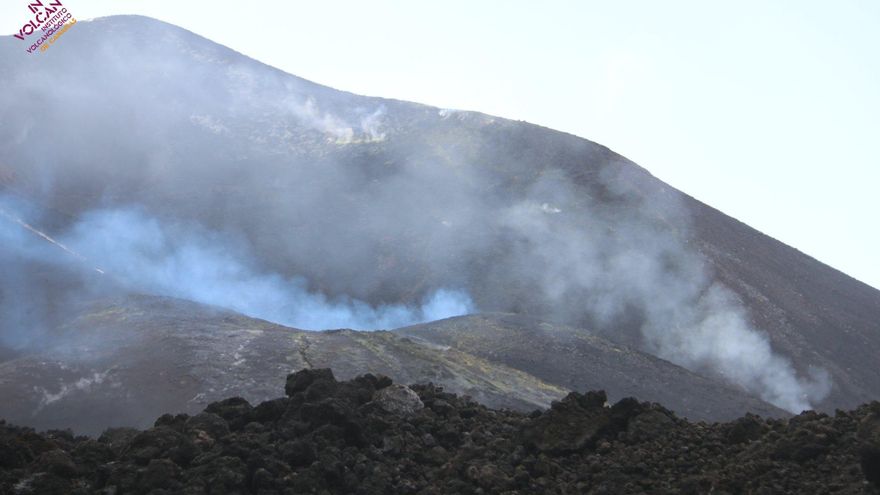 Proceso de desgasificación del volcán de La Palma