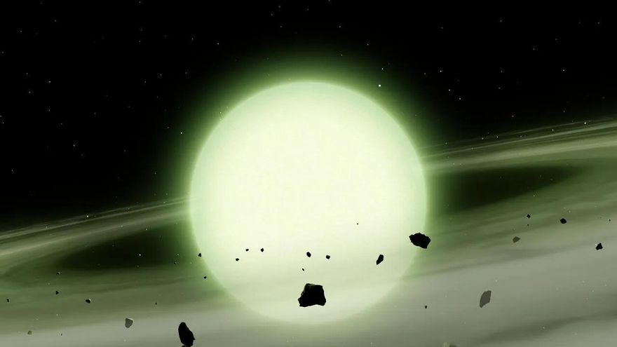 La primera estrella verde de la galaxia: un descubrimiento que cambia lo que sabemos sobre los colores del cosmos