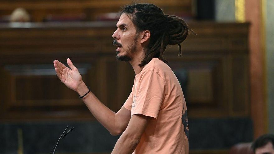 El diputado de Podemos Alberto Rodríguez Rodríguez en una imagen de archivo