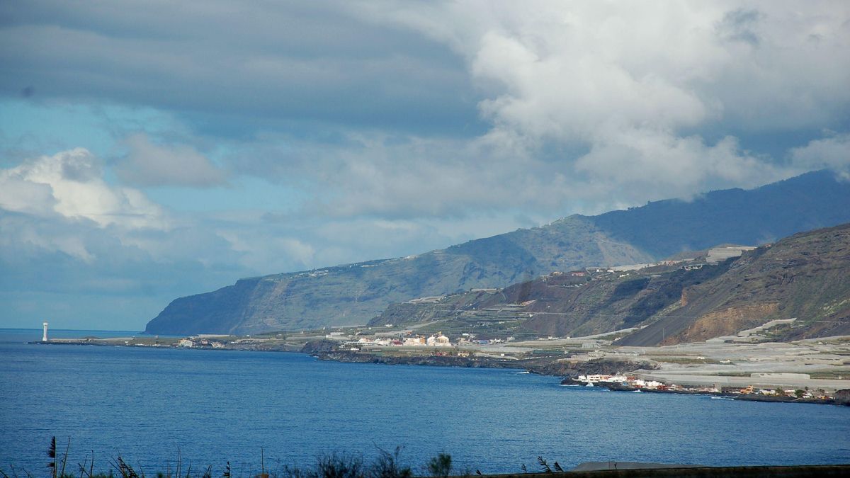 Zona oeste de La Palma.