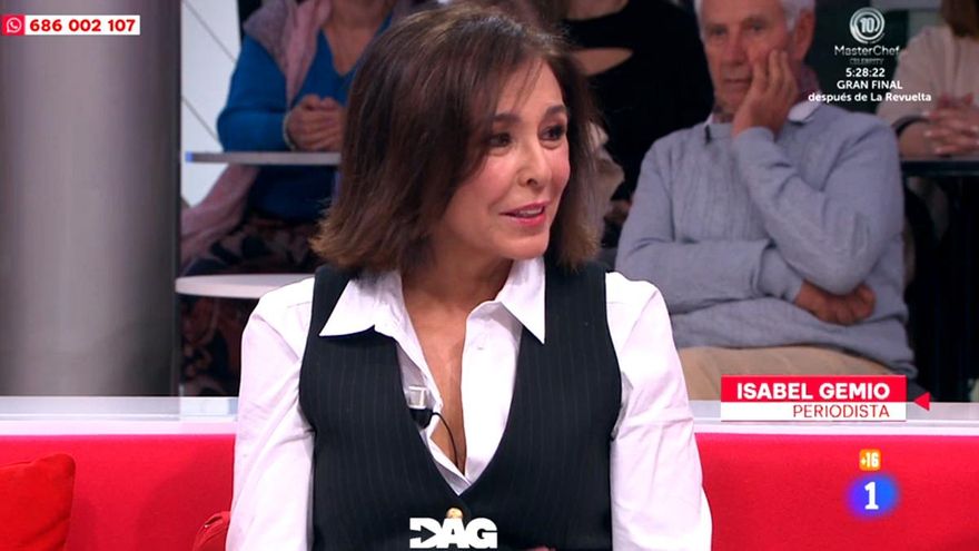Así fue el debut de Isabel Gemio en 'Directo al grano' de RTVE con su sección de denuncia social