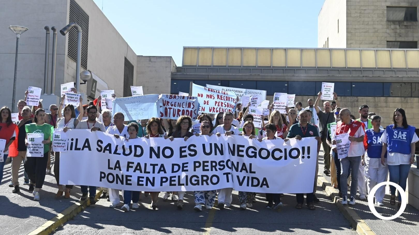 Manifestación 'Salvemos el Hospital Reina Sofía '