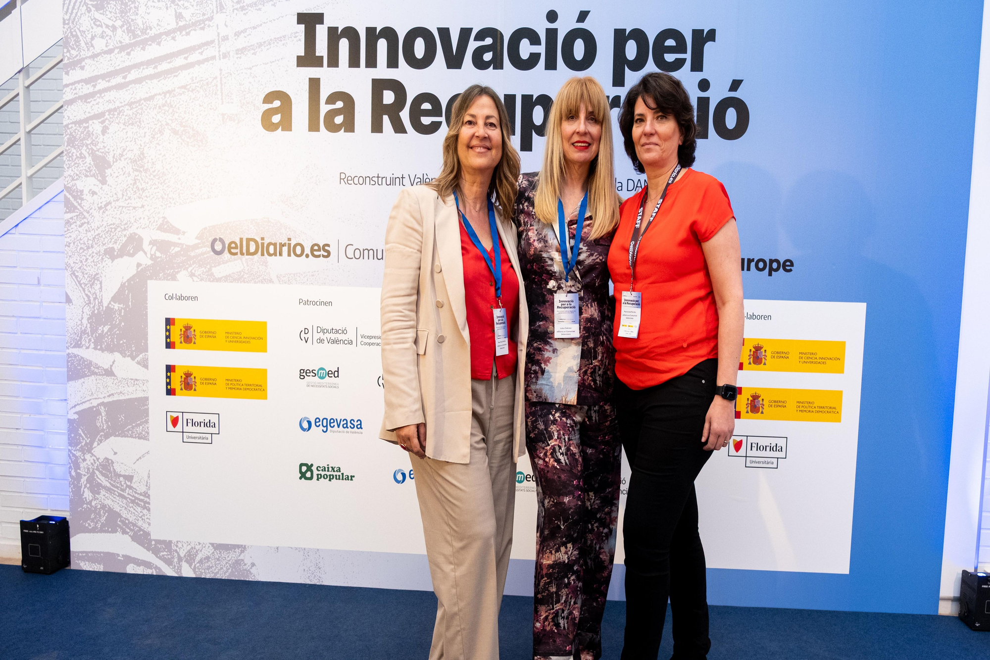 Algunas de las asistentes a la jormada 'Innovación para la Recuperación'.