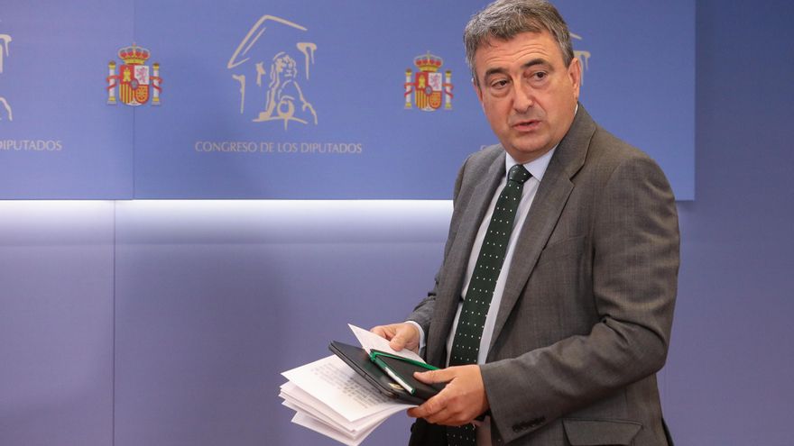 El portavoz del PNV en el Congreso de los Diputados, Aitor Esteban