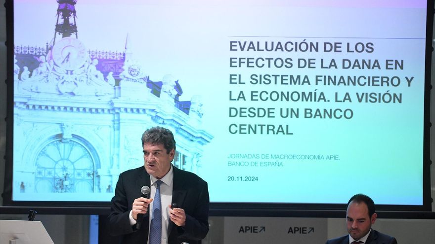 El Banco de España prevé "una recuperación intensa" en los municipios golpeados por la DANA