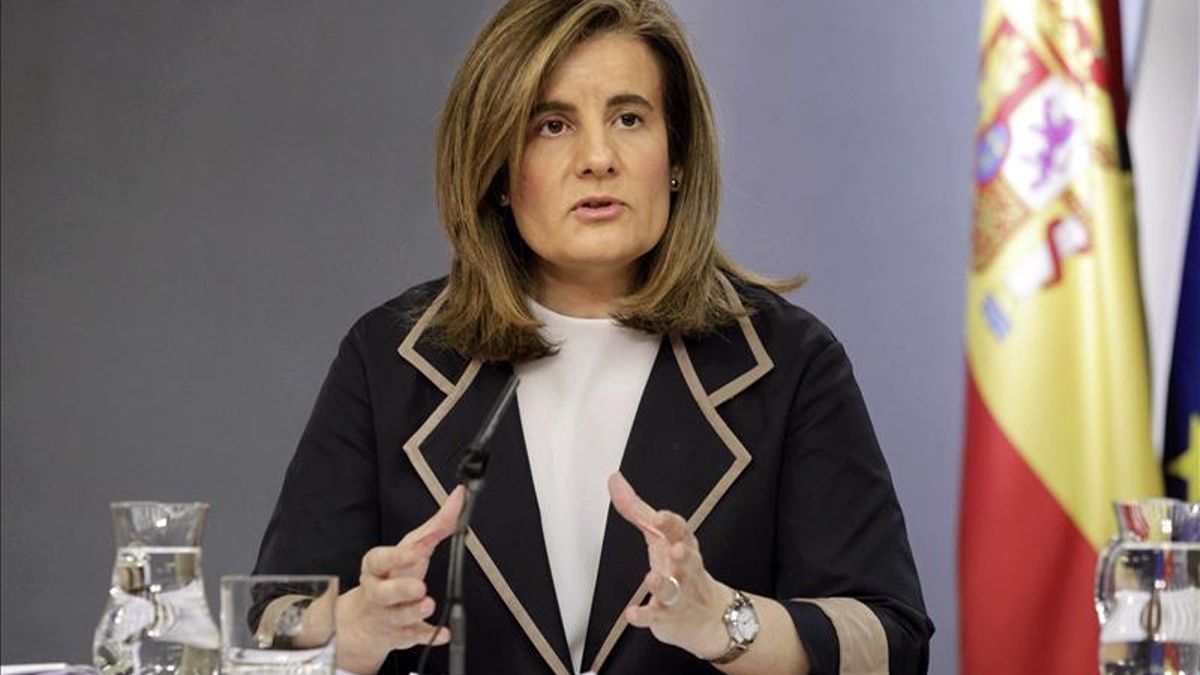 La ministra de Empleo, Fátima Bañez. EFE