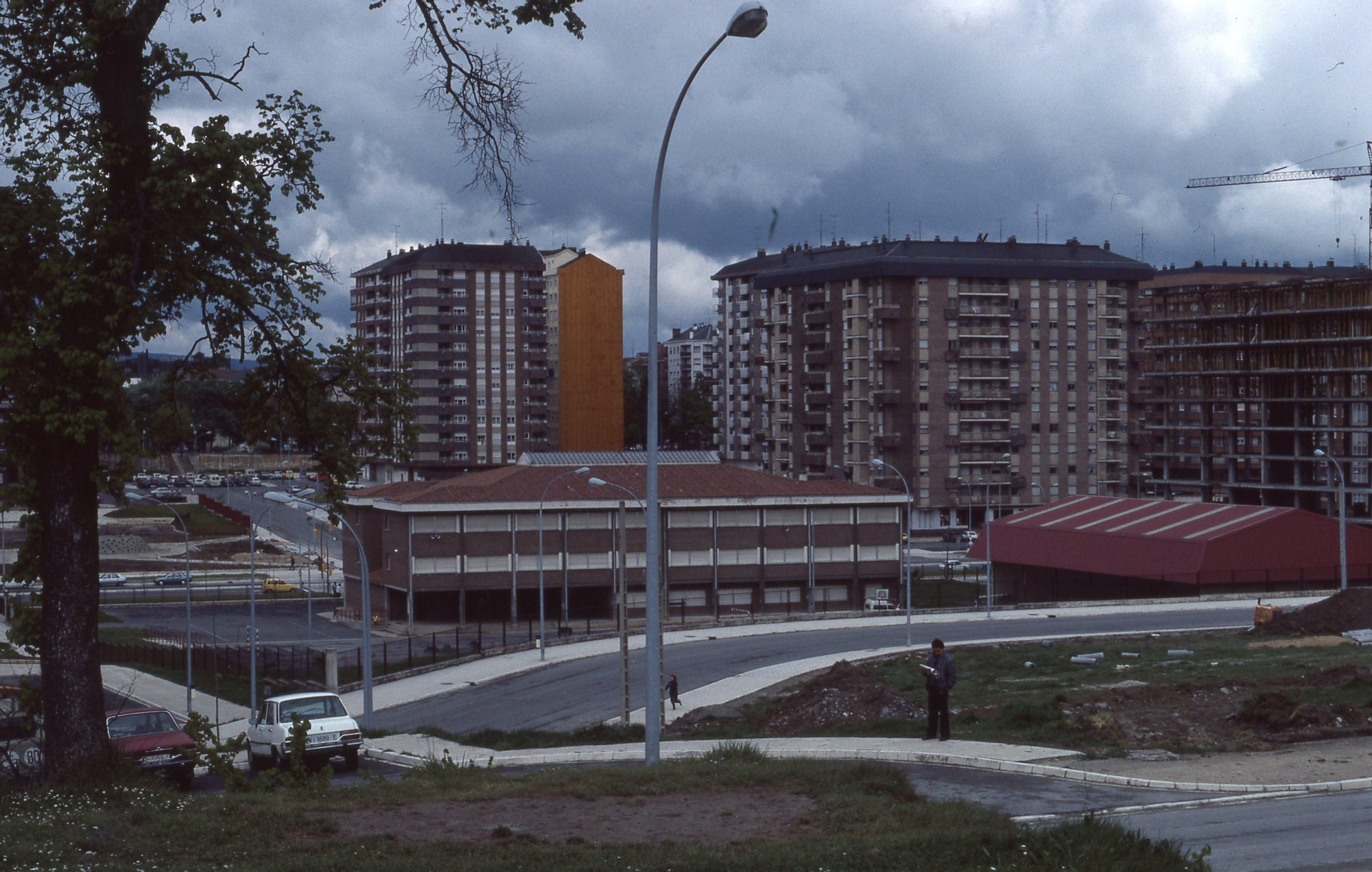 Barrio de Santa Lucía y colegio Ángel Ganivet