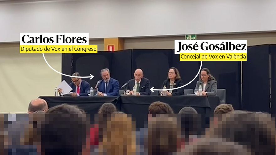 Cargos de Vox adoctrinan contra el aborto a alumnos de la ESO en un acto organizado por el Ayuntamiento de València