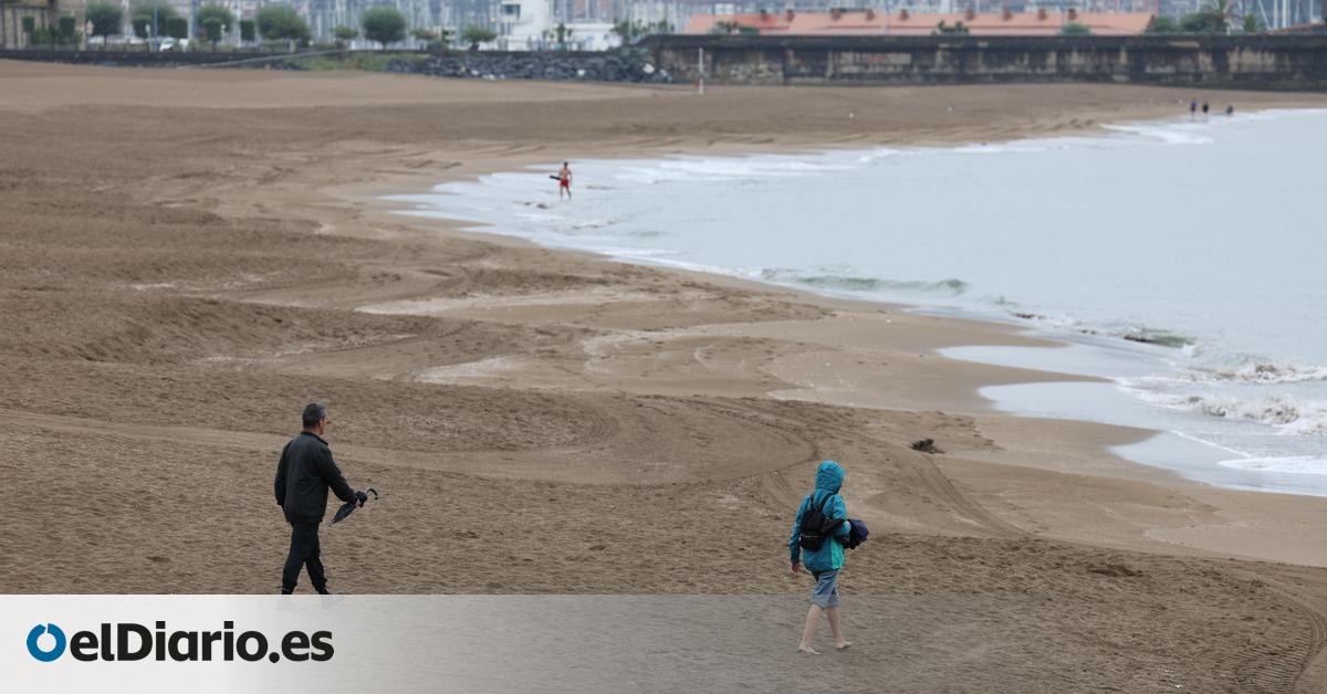 Las tormentas siguen en el norte y noreste, con aviso por altas temperaturas en Andalucía y Baleares