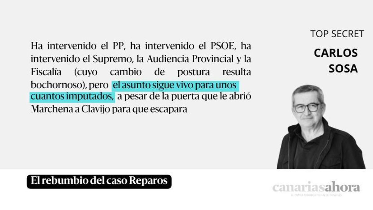 El rebumbio del caso Reparos