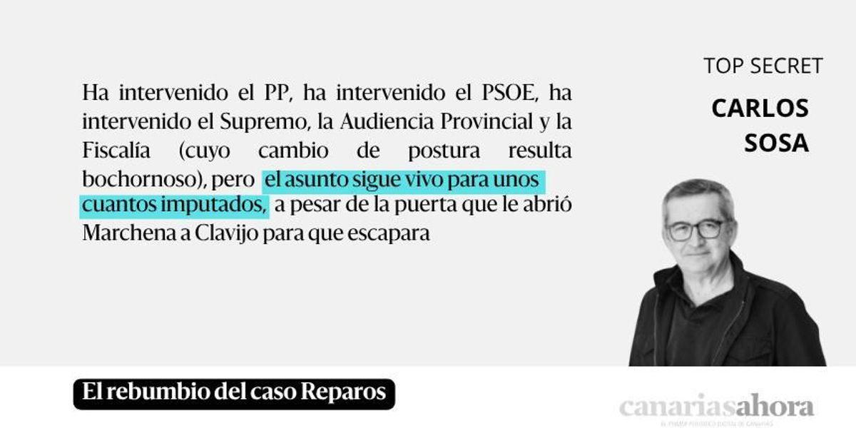 El rebumbio del caso Reparos