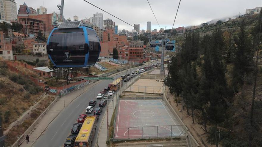 Bolivia se prepara para inaugurar la séptima línea del teleférico de La Paz