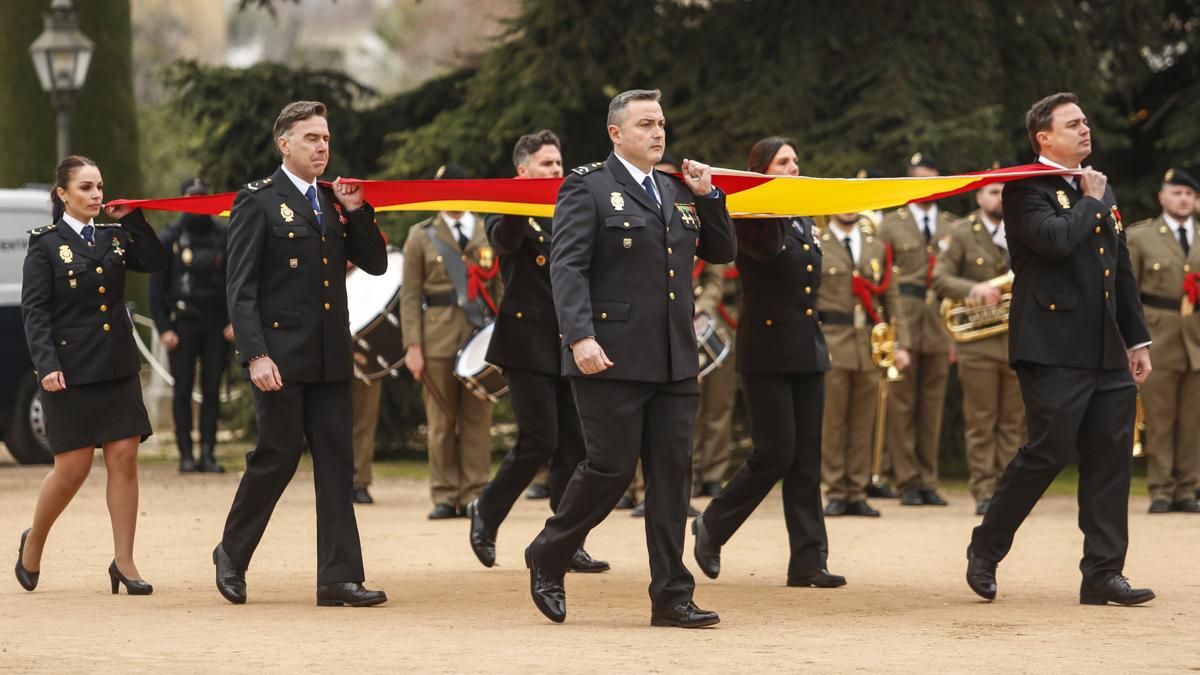 Celebración del acto de Policía Nacional con motivo del 202º aniversario de su fundación