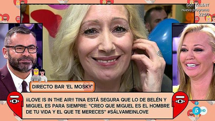 Belén Esteban habla con su amiga Tina en 'Sálvame'