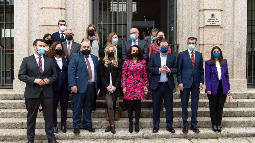 Comienza a funcionar el Juzgado de Violencia contra la Mujer de Cáceres
