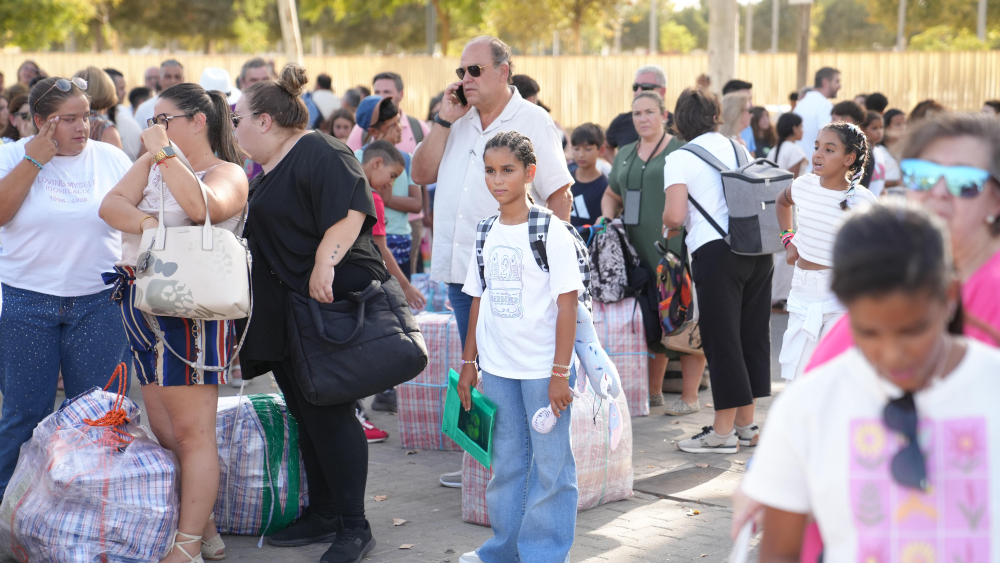Despedida de los niños saharauis del programa 'Vacaciones en paz' en El Arenal