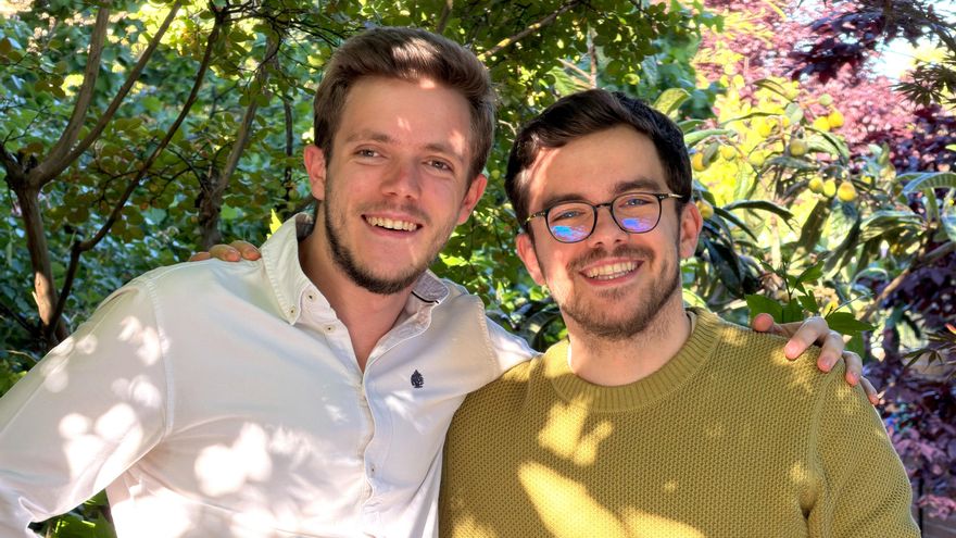 Miguel y Gonzalo, cofundadores de Metrociego