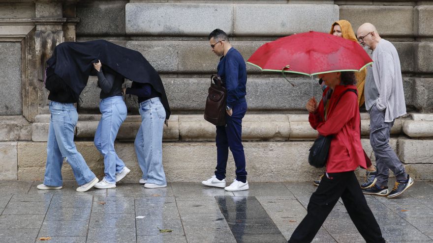 La Aemet prevé una semana de lluvias y con altibajos en las temperaturas